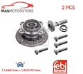 RADLAGERSATZ RADLAGER SATZ PAAR VORNE FEBI BILSTEIN 104110 2PCS P NEU