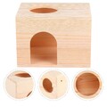  Mehrzweck-Futterstation Für Eichhörnchen Meerschweinchen Holzhaus