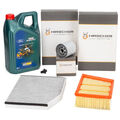 HIRSCHER Filterset + 5L CASTROL 5W20 E für FORD TOURNEO / TRANSIT 1.0 EcoBoost