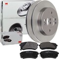 NK BREMSSCHEIBEN 234mm + BELÄGE HINTEN passend für HYUNDAI i10 PA KIA PICANTO SA
