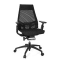 Bürostuhl Drehstuhl Mesh Schreibtischstuhl Netz GENIDIA SMART BLACK hjh OFFICE