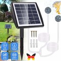 Solar Sauerstoffpumpe Teichbelüfter Pumpe Aquarium Wasserspiel Teichbelüftung