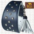 Premium Windhundhalsband Vollleder WOZA Greyhound Handnaht Soft Rindnappa G91435