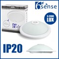LED Sensor 360° Lampe mit Bewegungsmelder Deckenleuchte E27 2x40W Infrarot PIR
