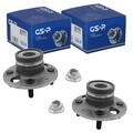 2X GSP RADLAGER SATZ HINTEN BEIDSEITIG PASSEND FÜR HONDA JAZZ LINKS+RECHTS