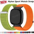 Sport Nylon Loop Armband Für Fitbit Sense/Sense 2 / Versa 3 / Versa 4 Ersatzband