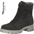 Tamaris Stiefel Stiefelette Stiefeletten Boots Schnürstiefel grün Leder 85212