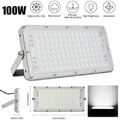 1/2x LED Fluter Modul Scheinwerfer Flutlicht Aussenstrahler Straßen 100W DE