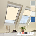 Dachfensterrollo für Velux Verdunkelung mit Seitenschienen GGU / GPU / GTU / GHU