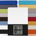 STUDIO Basic Spannbettlaken 100% gekämmte Baumwolle Oeko-TEX 100 Spannbetttuch