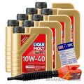 8x 1 L LITER LIQUI MOLY DIESEL LEICHTLAUF 10W-40 MOTOR-ÖL MOTOREN-ÖL 32292243