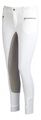 Damen Turnier Reithose Vollbesatz Flex Basicline HKM by RL24 weiß grau 34-52