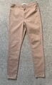 Denim Co High Rise Skinny Jeans Ankle Hellbraun UK 12