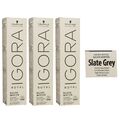 Schwarzkopf Igora Royal Absolutes Silver White 3 x 60 ml Slate Gray - Schiefer G