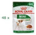 (€ 12,98/kg)   Royal Canin Mini Adult Soße - Nassfutter für Hunde 48 x 85 g