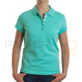 Damen Poloshirt Polo Shirt T Shirt Kurzarm T-Shirt in Gr S M L 36 38 40 42 44 46