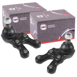 2x A.B.S. TRAGGELENKE VORNE UNTEN passend für HYUNDAI TERRACAN LINKS+RECHTS