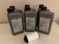Original VW Audi DSG Getriebeöl mit Ölfilter Satz  G052182 A2 + 02E305051C