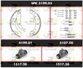 Bremsensatz Trommelbremse Super Precision Kit ROADHOUSE SPK 3199.03 für SANDERO