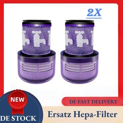 2X Für Dyson V12 Detect Slim Absolute Total Clean Staubsauger Ersatz Hepa-Filter