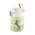 Sigikid 25321 Kinder Edelstahl Trinkflasche - Bauernhof, 400 ml