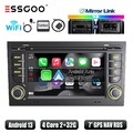 Für Audi A4 S4 RS4 8E 8F B6 B7 7" 2+32G Carplay Autoradio Android 13 GPS NAV RDS