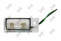 ABAKUS 003-06-901 Kennzeichenbeleuchtung Links für AUDI A4 Avant (8D5, B5)