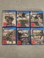 Call of Duty Spielepaket PS4 WW2 Ghosts Modern Warfare Usw