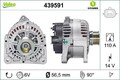 VALEO 439591 Lichtmaschine Generator LiMa 110A 14V für RENAULT TWINGO II (CN0)