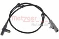 ABS Sensor Raddrehzahl METZGER AUTOTEILE 09001519 für NISSAN QASHQAI 2 J11 DIG