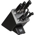 Zwilling Vier Sterne Messerblock 7-tlg. schwarz
