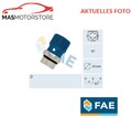 KÜHLMITTELTEMPERATURSENSOR NIEDRIGER FAE 34330 P FÜR AUDI 80,B4 1.9 TD 1.9L