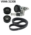 KEILRIPPENRIEMENSATZ FÜR A6 C6 4F2, A6 C6 AVANT 4F5 - SKF VKMA 31308