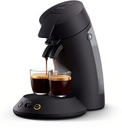 Philips Senseo Original Plus Kaffeepadmaschine, Schwarz, Intensitätsauswahl, ...