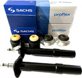 BMW 5ER E60 2x PROFLEX STOßDÄMPFER VORNE SACHS DOMLAGER + PROTECTION KIT