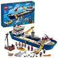 Lego Stadt See Expedition Unterwasser Exploration Vessel 60266