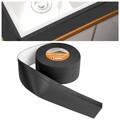 Weichsockelleiste, Selbstklebende Abschlussleiste, PVC Leiste 15m, 65mm