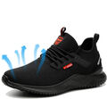 Stahlkappe Arbeitsschuhe Sicherheitsschuhe Herren Leicht Mit Sneaker Sportliche