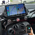 4+64GB Android 13 GPS Autoradio Carplay Hi-Fi BT Für Fiat 500 2007-2015 Kamera