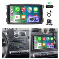 4G+64GB DAB+ Für Smart Fortwo 451 2005-10 Android 15 Autoradio Carplay GPS Kam