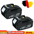2 x 18V 5,0Ah für Makita Akku BL1860B- 2er Set - 197422-4 BL1850 BL1830 BL1840