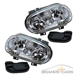 ATEC 2x SCHEINWERFER H7/H1/H3 MIT NEBELLICHT LINKS + RECHTS FÜR VW GOLF 4 1J 1E## ORIGINAL ATEC MARKENQUALITÄT - AB LAGER VERFÜGBAR ##