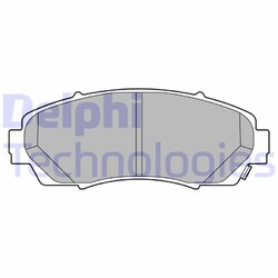 DELPHI BREMSBELÄGE SATZ VORDERACHSE PASSEND FÜR HONDA CR-V | LP3613