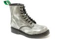 Solovair Made in England 8 Eye Grey Rub Off Derby Boot S211A-S8-551-SMS-G