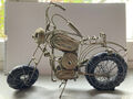 Deko Motorrad aus Drath, hergestellt in Afrika aus Restmaterilaien, Metallkunst