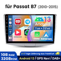 1+32GB Android 13 Autoradio Carplay GPS für VW Passat B6 B7 CC Magotan 2011-2015