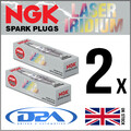 2x NGK ILKAR7D6G (93607) LASER IRIDIUM Zuendkerze