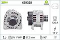 VALEO Lichtmaschine 14V 120A für VW Passat B3/B4 Golf III AUDI A4 B5 Sharan 
