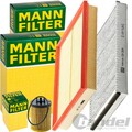 MANN FILTER INSPEKTIONSPAKET passend für OPEL ASTRA G/H bis MOTOR NR: 19MA9234