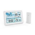 Kabellose Digitale Wetterstation Farb-LCD-Display Thermometer Hygrometer Vo8738